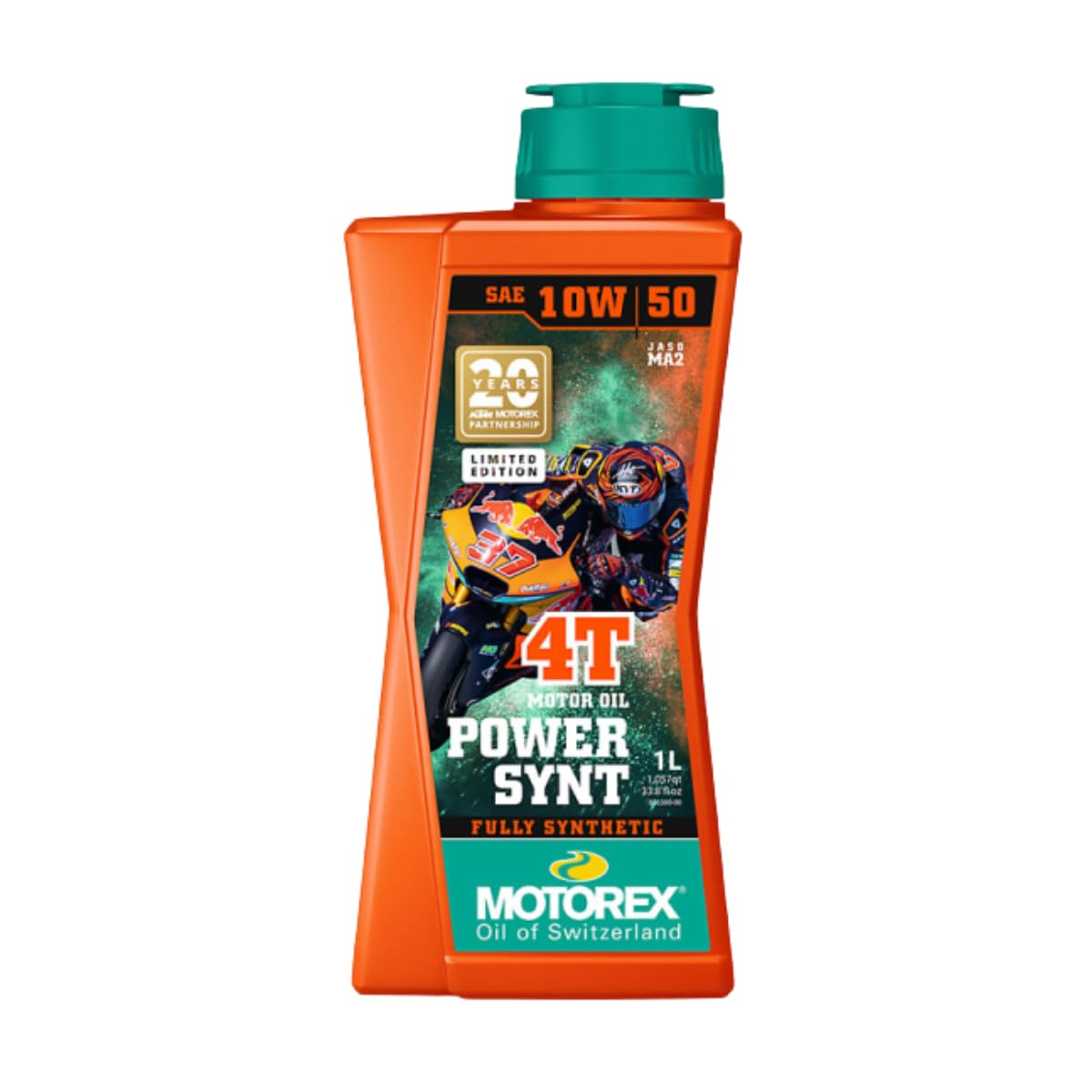 Amazon.com: MOTOREX Power Synt 4T Motoröl Öl 10W50 JASO MA2 API SN